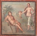 Selene ed Endimione Ercolano Affresco, 57 x 37 cm, I secolo d.C. - IV stile