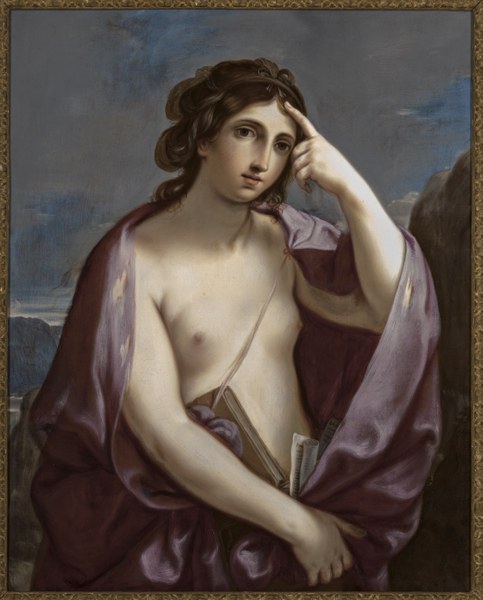 Elisabetta Sirani (Bologna 1638-1665) Figura allegorica della Filosofia, olio su tela
