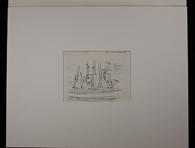 Natura morta, 1924 Disegno ad inchiostro su carta