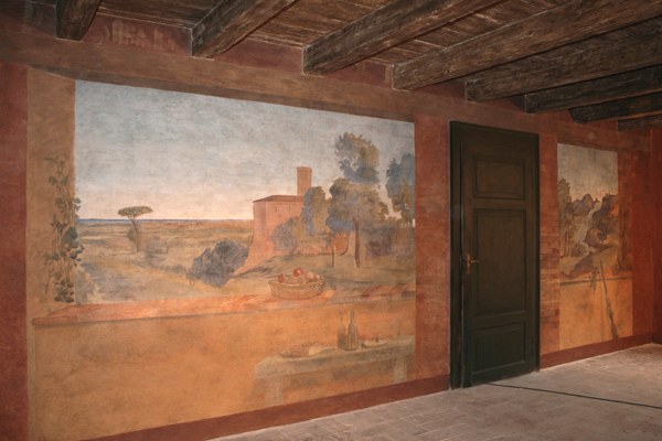 22 Casa Museo Aurelio Saffi, Forlì.  Indagini, ricerca e recupero apparati decorativi della Sala Ping Pong.jpg