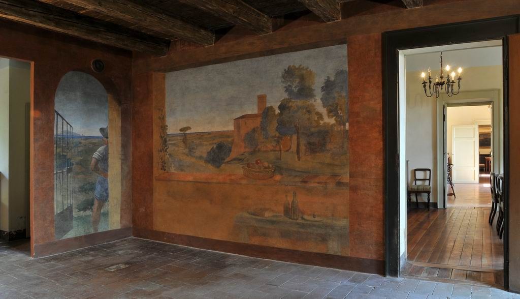 23 Casa Museo A. Saffi, Forlì. Saffi. Indagini, recupero appartati decorativi della Sala Ping Pong.jpg