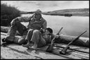 Ernest Hemingway e suo figlio Gregory. Sun Valley, Idaho. USA, ottobre 1941  © Robert Capa © International Center of Photography / Magnum Photos 