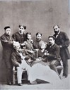 Archivio fotografico e collezione storica Romano Rosati: Gruppo dei Coni Sanvitale, albumina, 1868 ca.