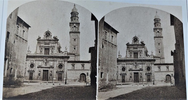 Archivio fotografico e collezione storica Romano Rosati: Stereoscopia, particolare della Chiesa di San Giovanni