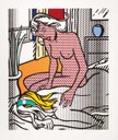 Roy Lichtenstein, Two Nudes, 1994, 122.0 x 104.4 cm, color relief print on Rives BFK mould–paper, © 2022 Estate of Roy Lichtenstein