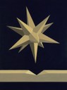 La stella di Origene (opus CCXCII), 1991, olio su tela, 80x60 cm Fondazione Lucio Saffaro, Bologna