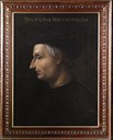 Cristofano dell’Altissimo, Ritratto di Niccolò Machiavelli, 1552-1568 circa Olio su tela. Firenze, Gallerie degli Uffizi