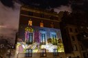 Francesco Simeti Unrelenting, 2020 Video animation, 5’ Projection on the façade of the Italian Consulate, NYC Courtesy the Artist and Francesca Minini, Milano