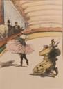 HENRI DE TOULOUSE-LAUTREC Il Circo –La resa Litografia – Ed. 1905 Parigi (Francia)