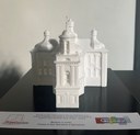 Chiesa di San Salvatore di Berestove: immagine del modello in scala ridotta realizzato con stampante 3D 