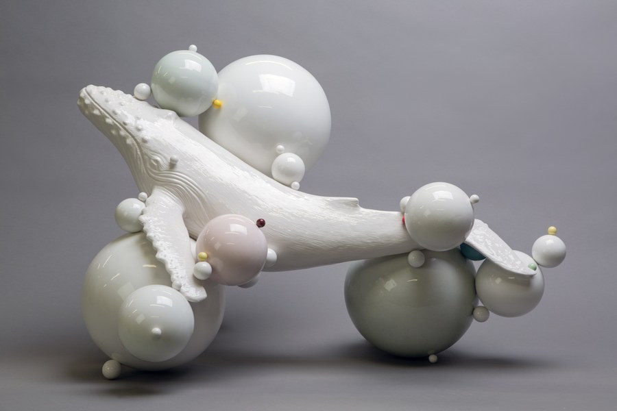 Andrea Salvatori, Untitled (Balena), 2019, scultura