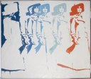 Giosetta Fioroni  Gli involucri, 1966   Matita e smalto su tela  160 x 180 cm  Fondo Giosetta Fioroni