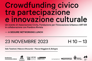 Crowdfunding civico tra partecipazione e innovazione culturale
