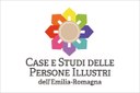 Logo “Case e studi delle persone illustri dell’Emilia-Romagna”