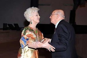 Raina Kabaivanska e Giorgio Napolitano