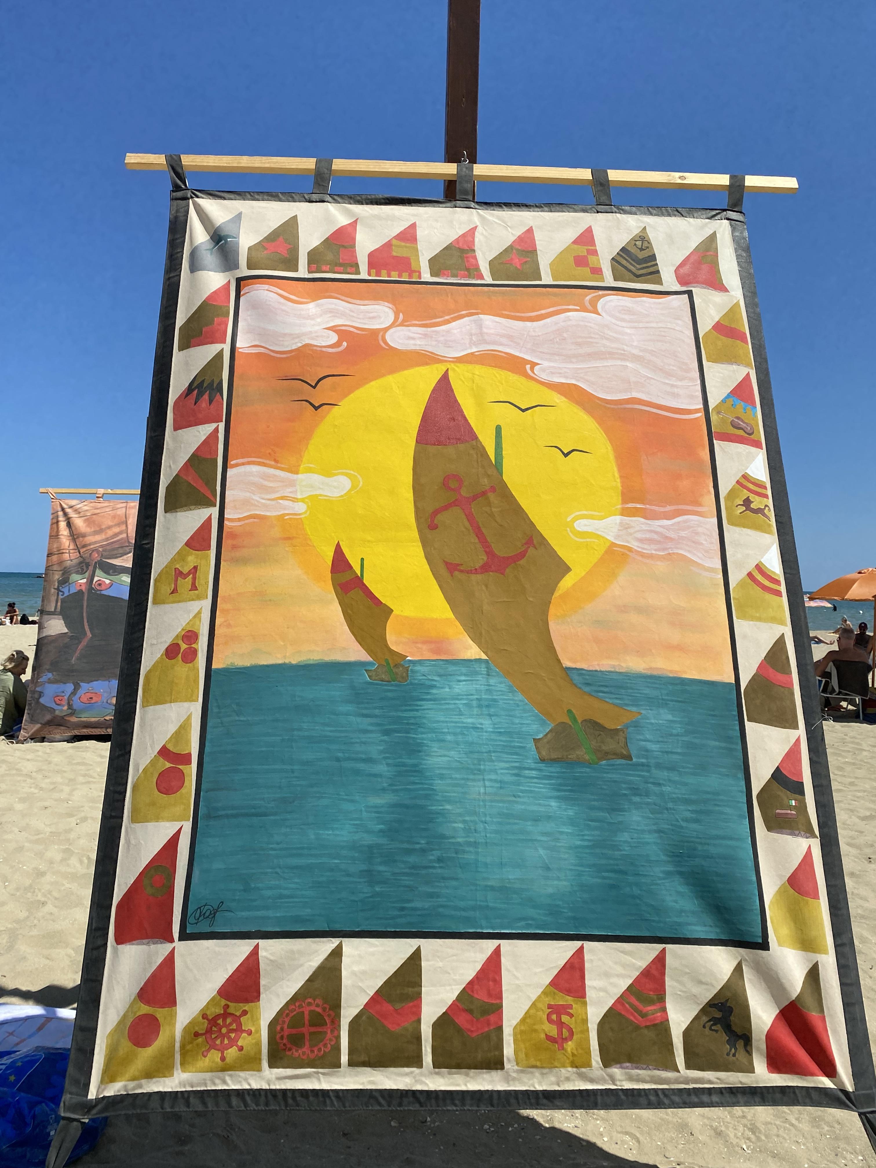 Le "tende al mare" 2025