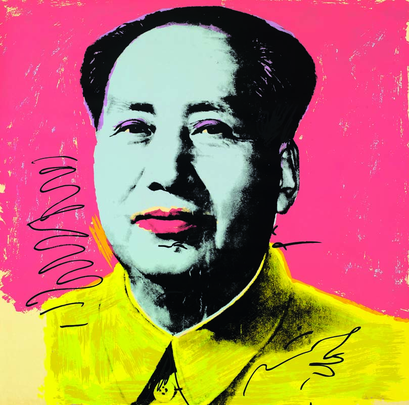 Andy Warhol, Mao Tse-Tung, 1972, Serigrafia a colori, cm 91,5 x 91,5, Intesa Sanpaolo – Collezione Luigi e Peppino Agrati, © foto Patrimonio Artistico Intesa Sanpaolo / Luca Carrà