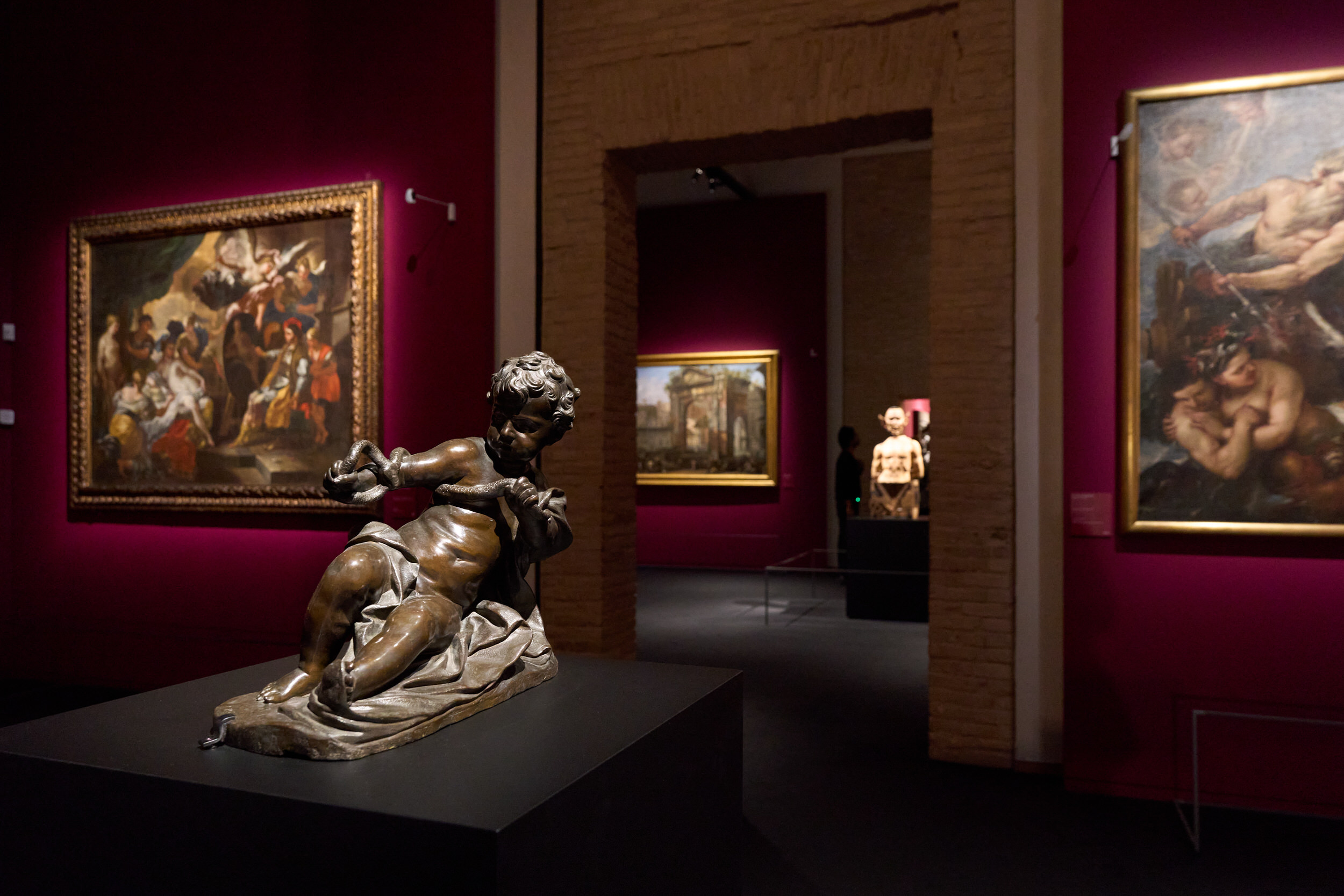 (Installation view, BAROCCO. Il Gran Teatro delle Idee, Museo Civico San Domenico, 2026. ph. Emanuele Rambaldi)