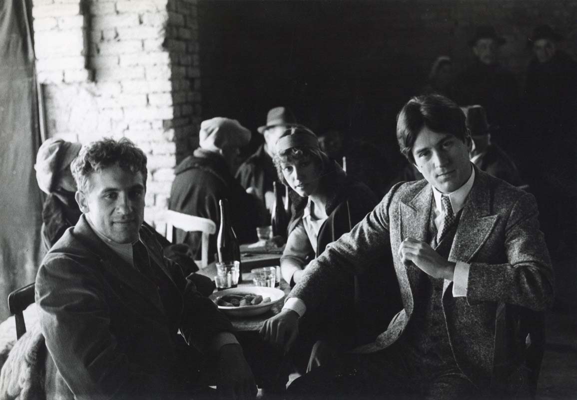 Fotografie di Angelo Novi sul set di Novecento