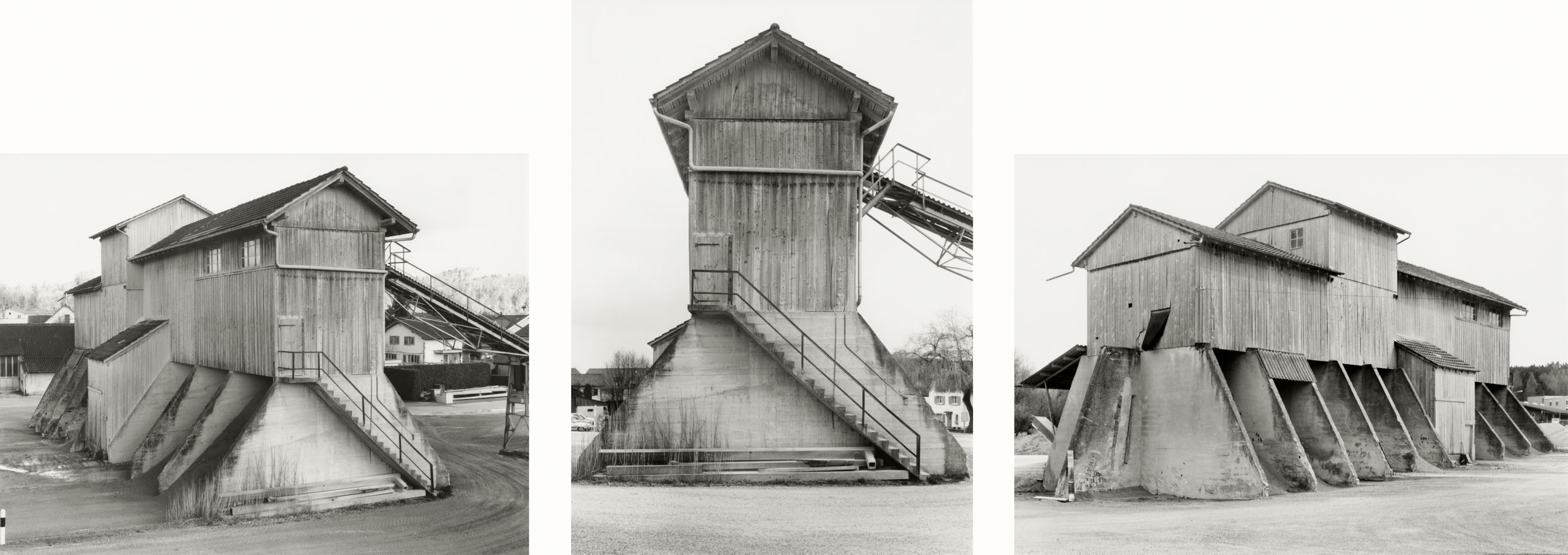 Bernd & Hilla Becher, Cava di ghiaia, Oberbüren, San Gallo, Svizzera, 2001