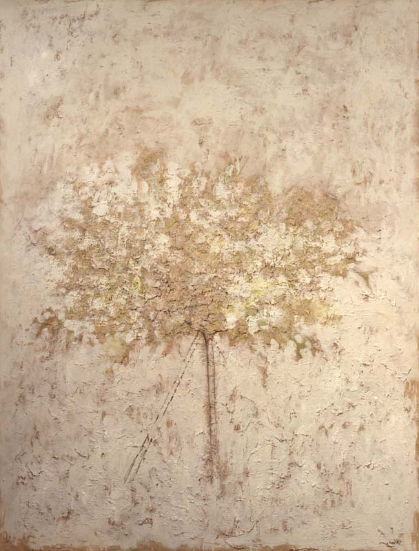 1980, Paesaggio, olio su tela, Collezione Giampaolo Cagnin