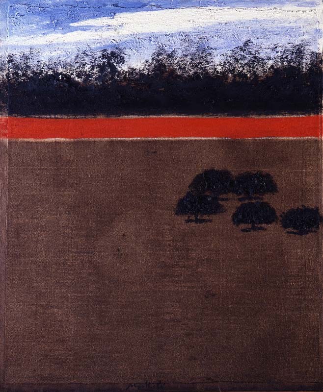 1987, Papaveri, olio su tela, Collezione Assemblea Legislativa Regione Emilia Romagna