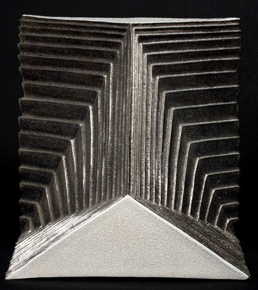 Carlo Zauli, Forma geometrica, 1972, grès