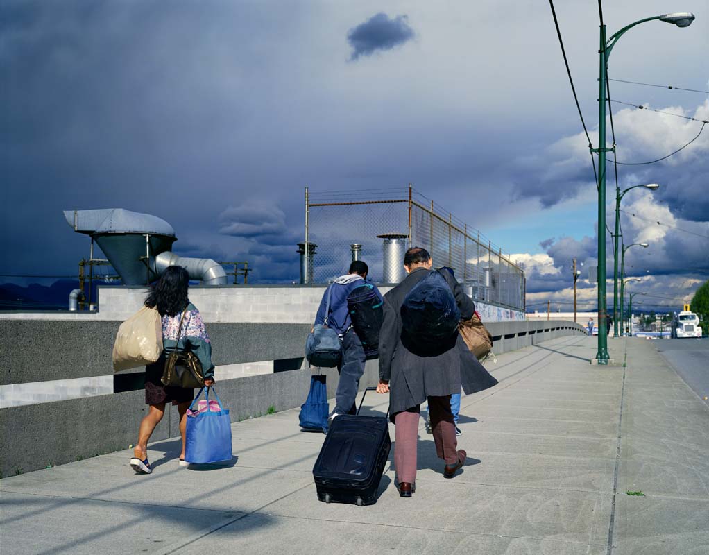 Jeff Wall, Overpass, 2001, Courtesy: Private Collection Gagosian