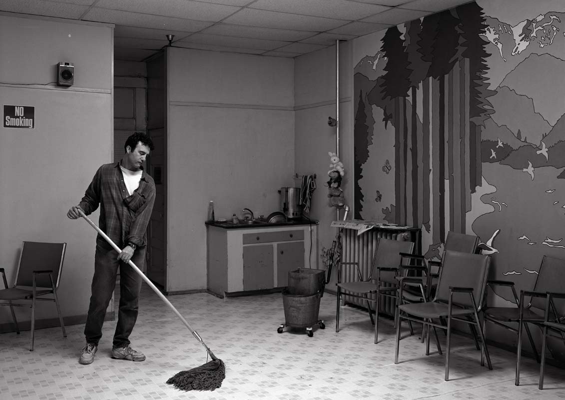 Jeff Wall, Volunteer, 1996, Courtesy: Glenstone Museum