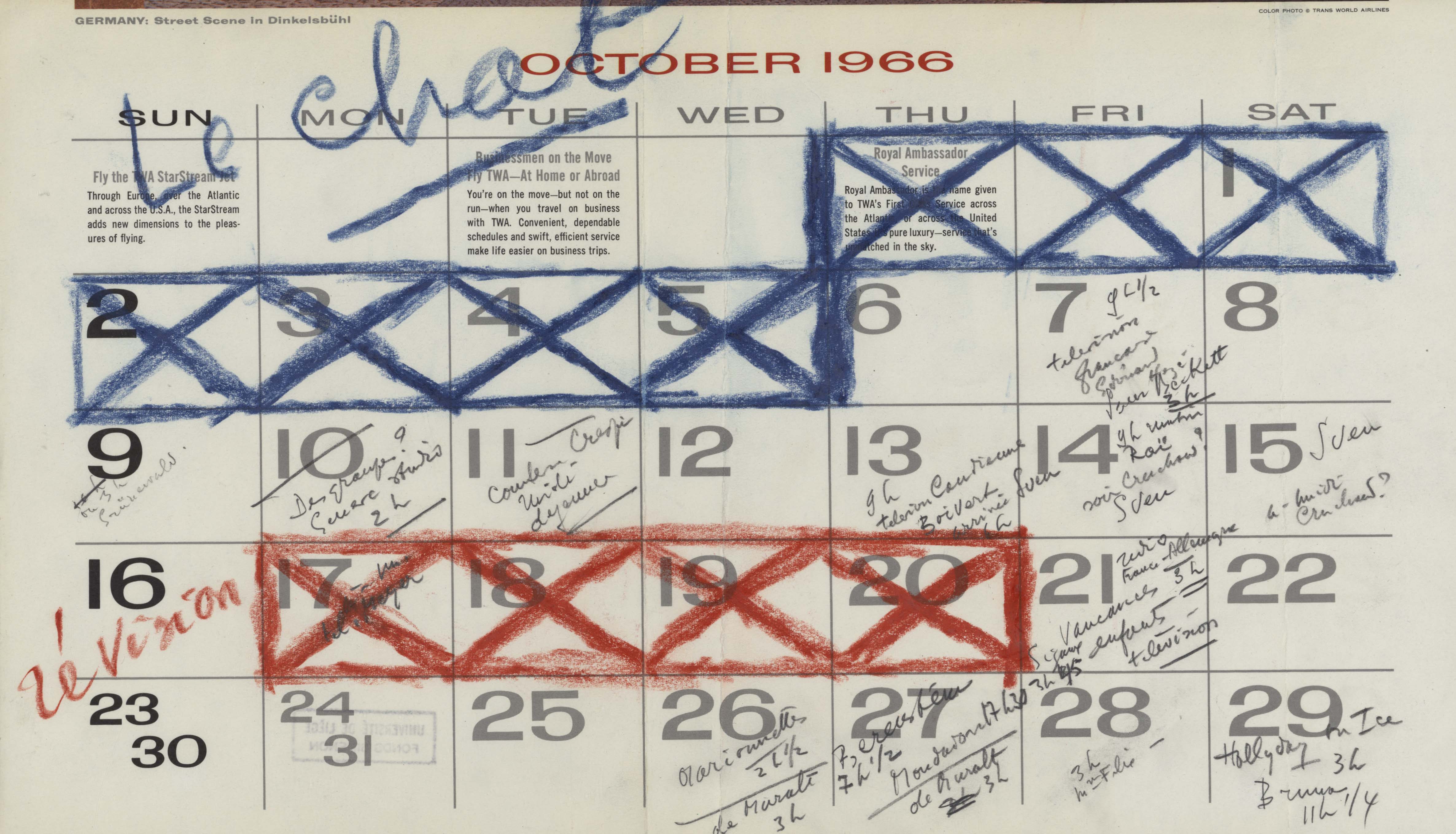 (Calendario di Simenon)