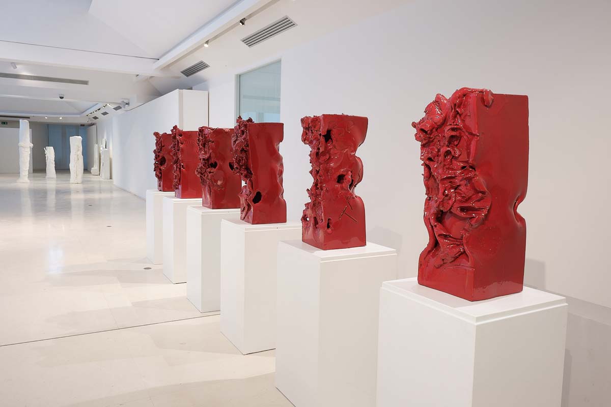 Veduta dell'allestimento al MIC