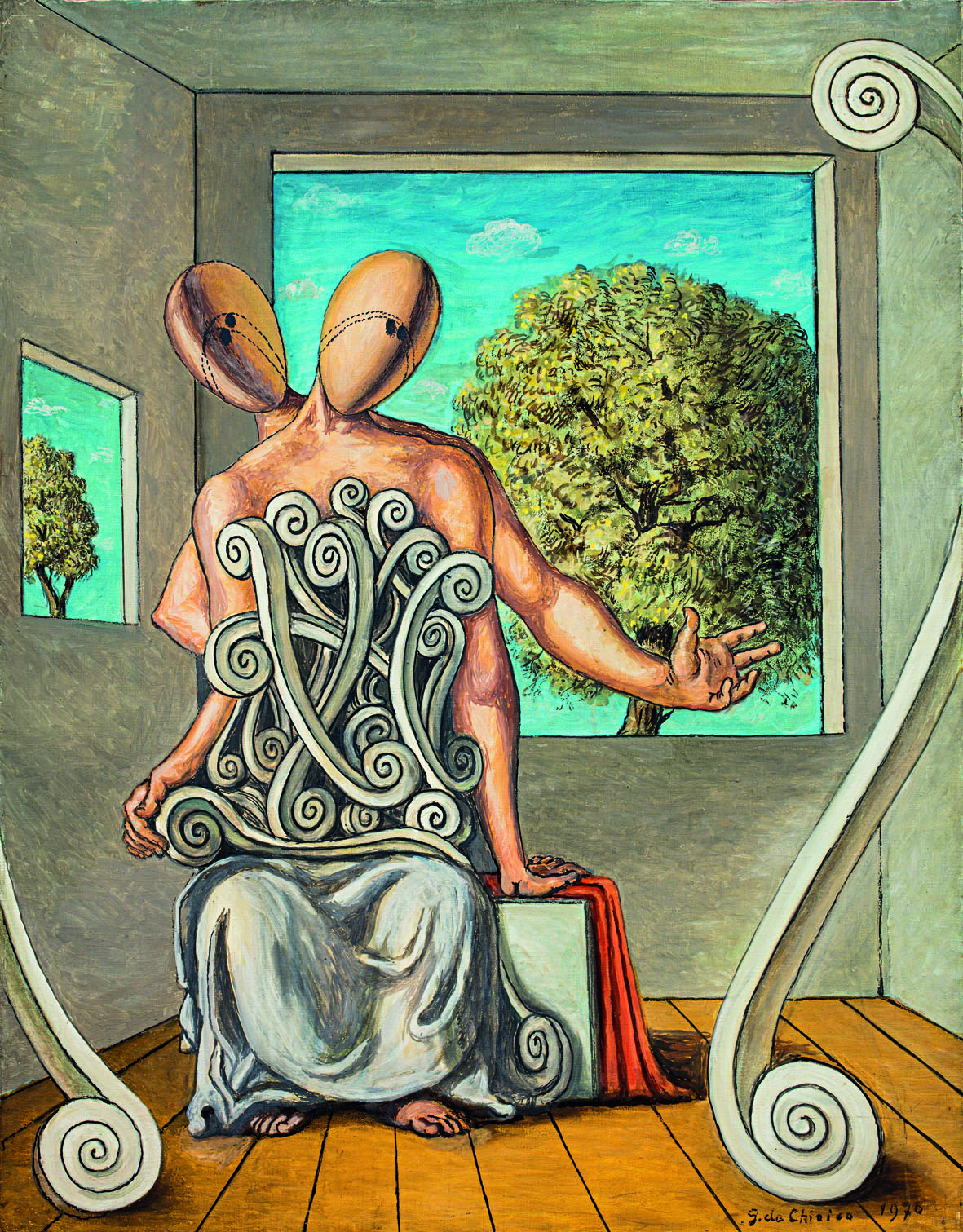 Giorgio de Chirico: La tristezza della primavera, 1970