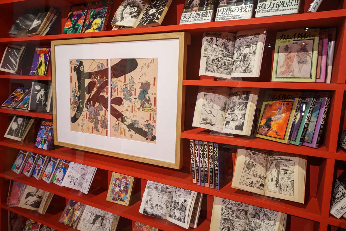 allestimento della mostra