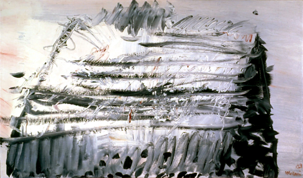 Mattia Moreni, "Baracca incalcinata"