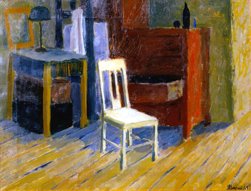 Mattia Moreni, "Interno della mia camera"