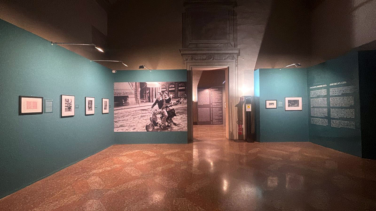
"Ruth Orkin. The Illusion of Time"; Bologna, Palazzo Pallavicini, installation view
