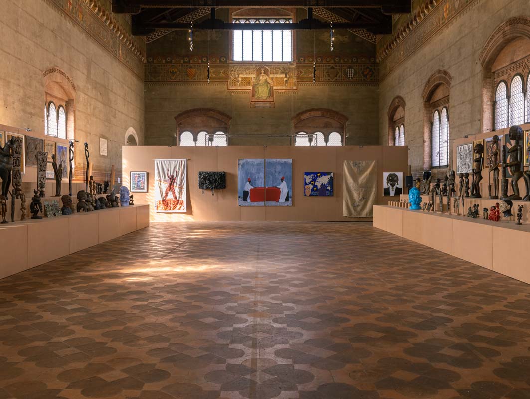 nstallation view della mostra