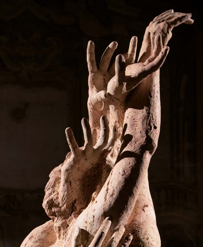 Christian Zucconi, Canto delle foglie, particolare