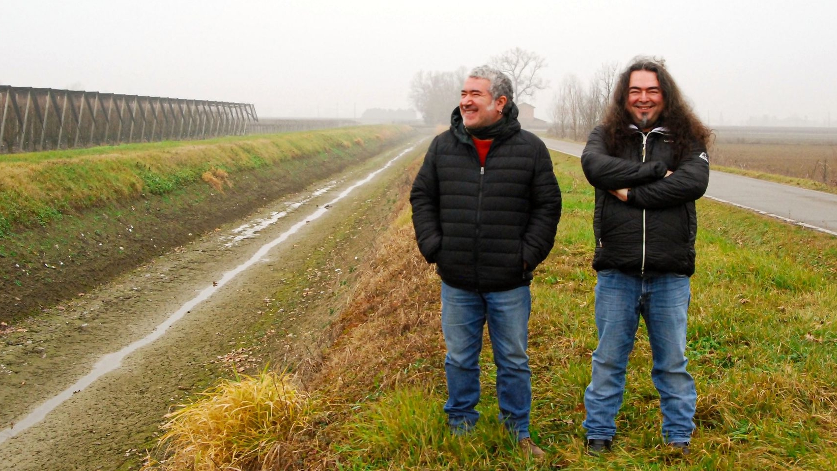 Leonardo e Riccardo Sgavetti in una foto del progetto "Crostel - Crostolo" 