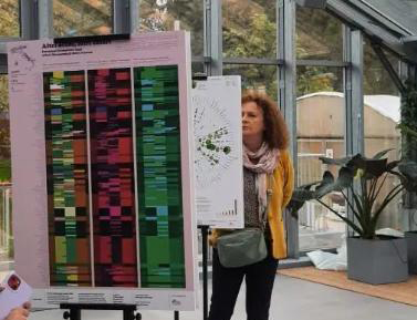 allestimento ai Giardini Margherita di Bologna, ottobre 2024