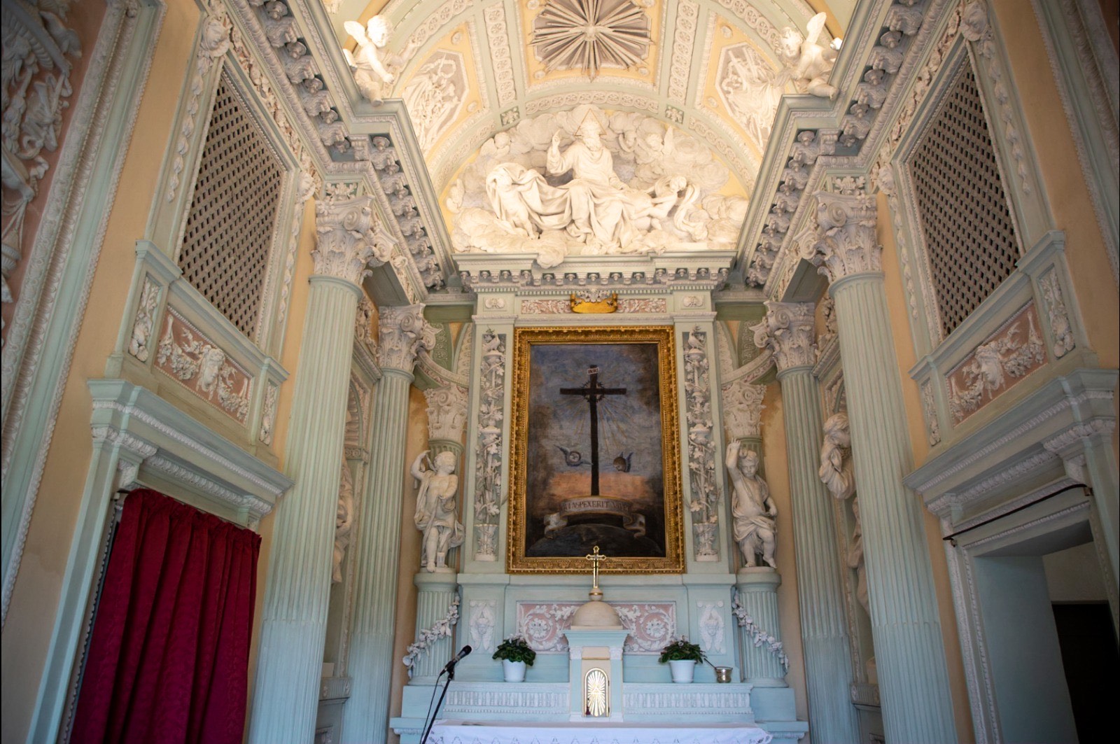 Oratorio, interno dopo il restauro
