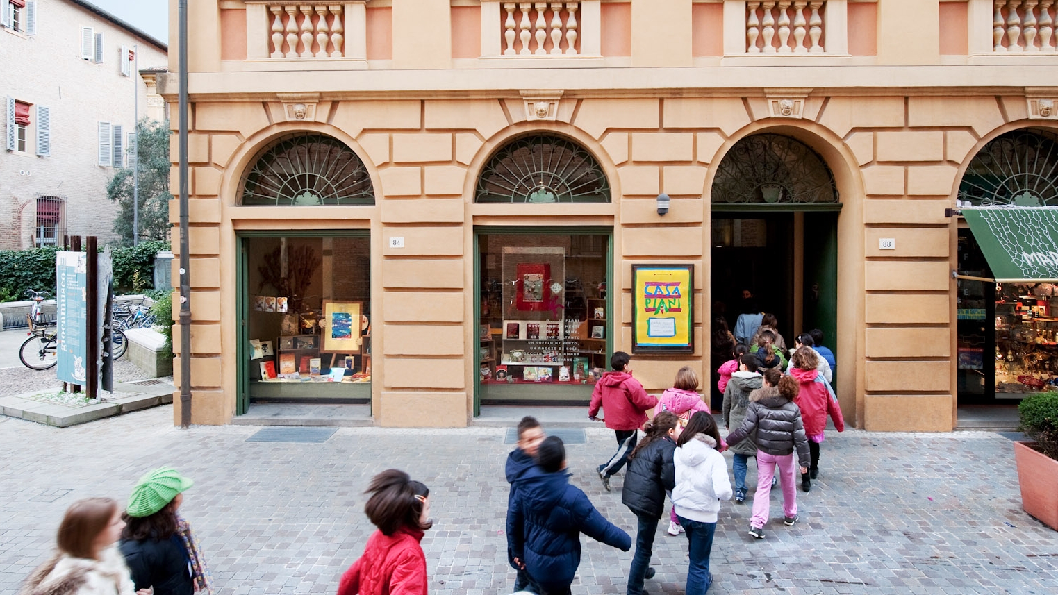Esterno di Casa Piani (foto BIM - Biblioteca comunale di Imola)