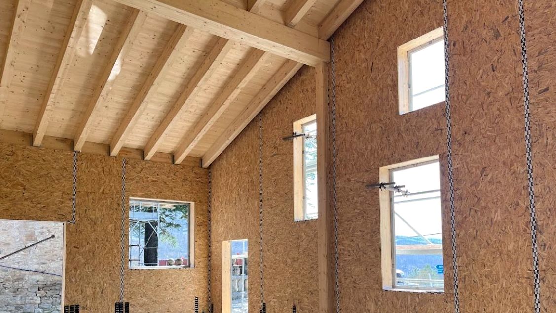 Cantiere della Casa delle Arti al Palagio - Grizzana Morandi (Bologna)