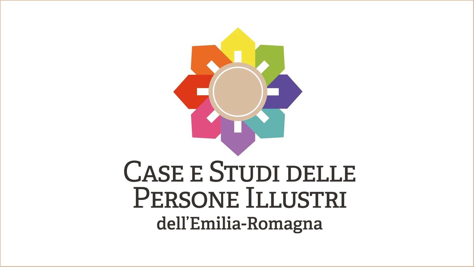 Il marchio delle “Case e studi delle persone illustri dell’Emilia-Romagna”