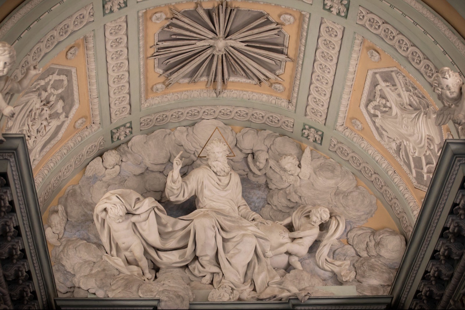 Oratorio, interno dopo il restauro