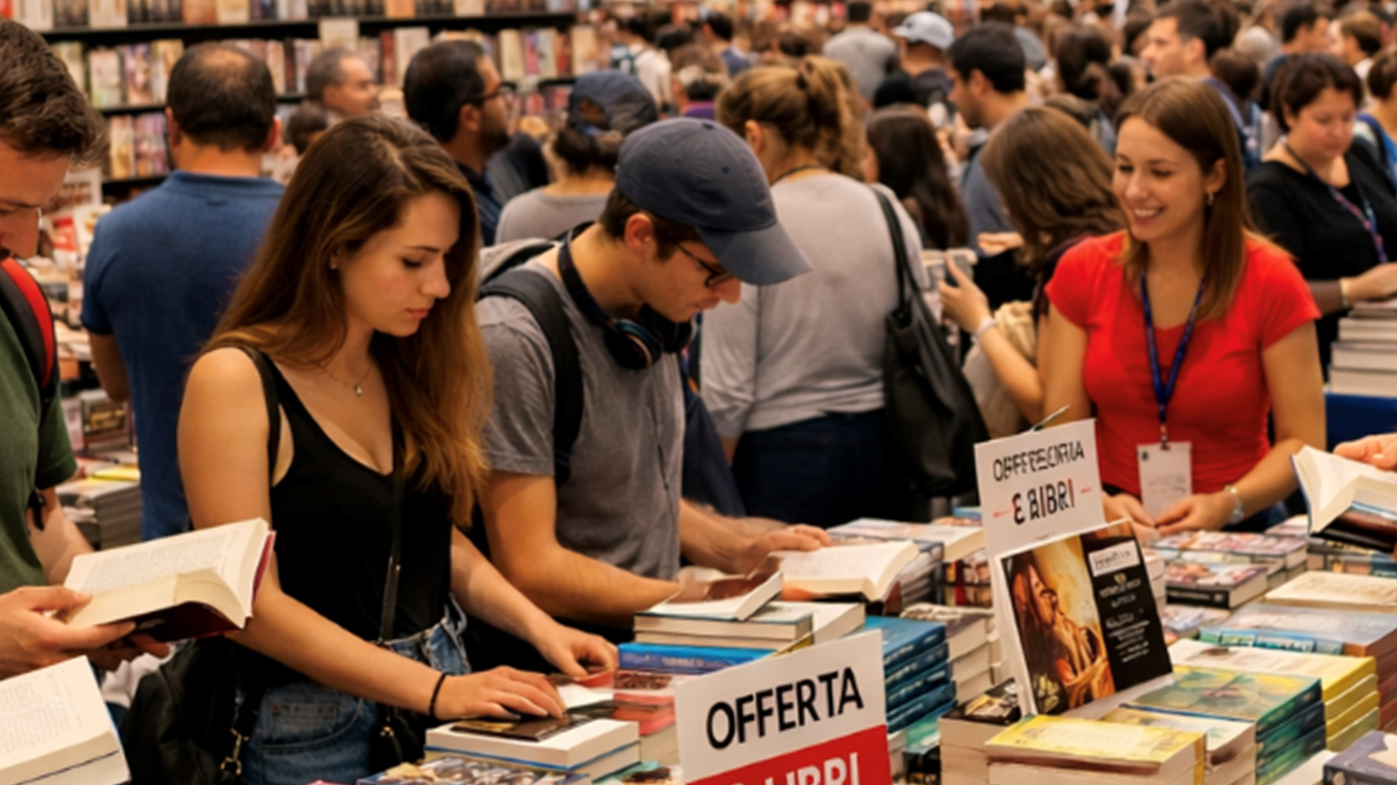 gente alla fiera del libro