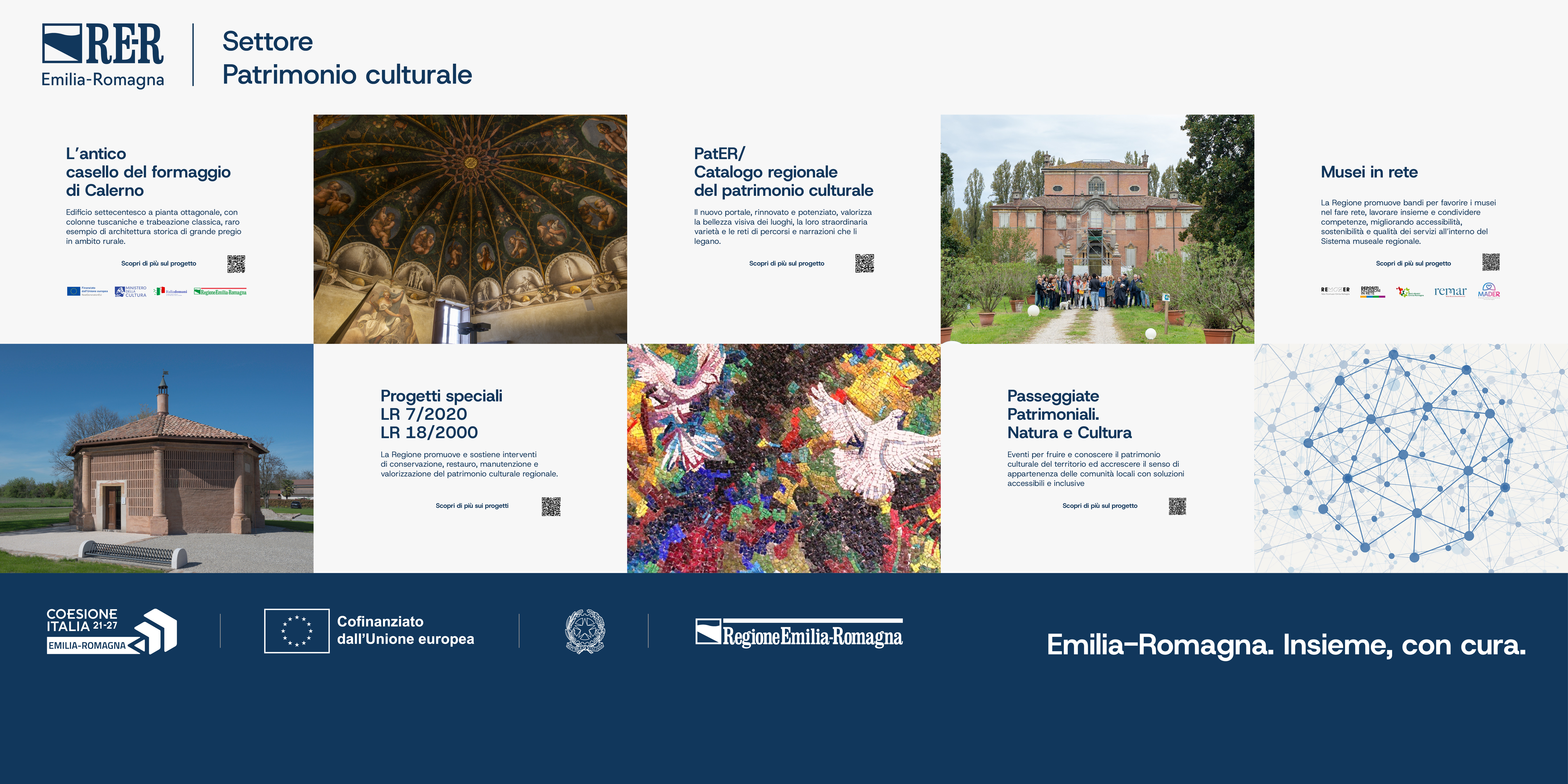 Pannello espostivo - Settore Patrimonio culturale