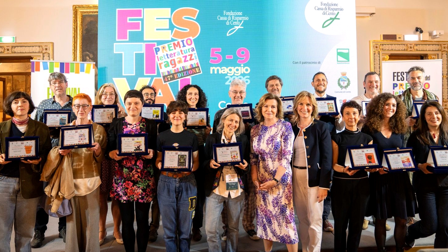 Foto di gruppo del “Premio Letteratura Ragazzi 2026” 
