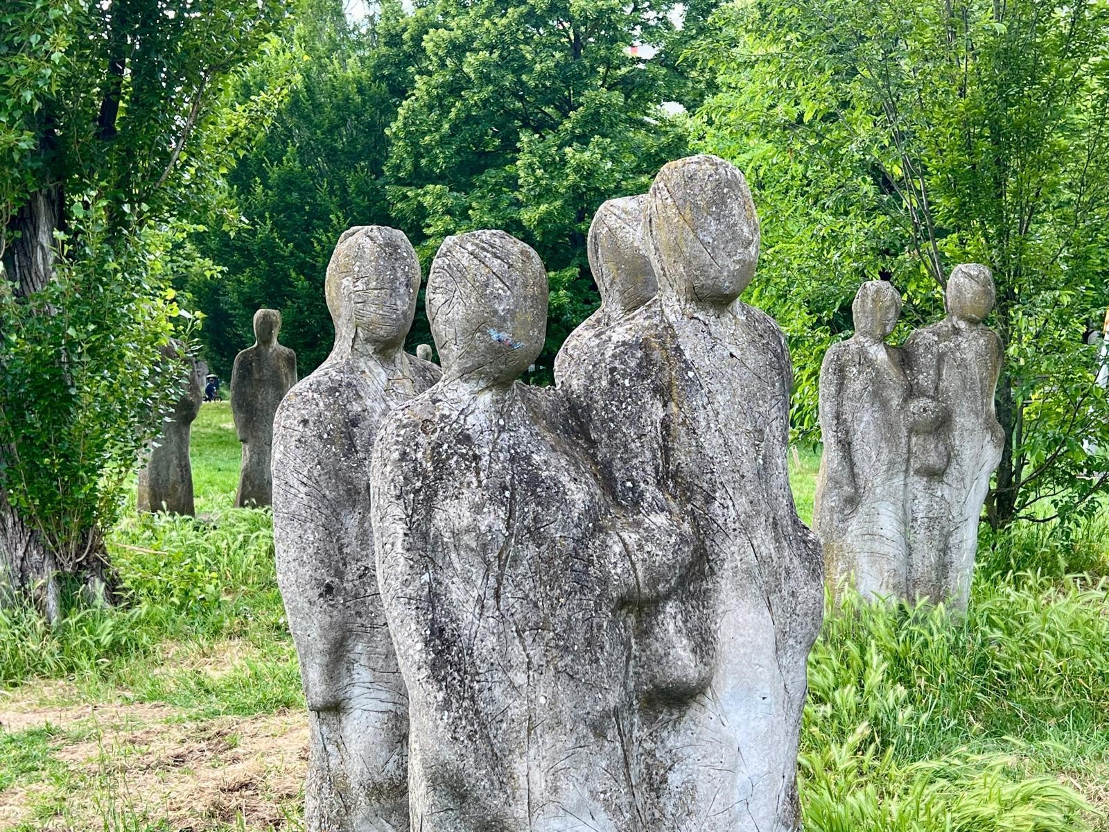 Le sculture di Nicola Zamboni nel parco Pasolini