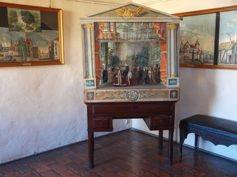 00e. Fontanellato, Rocca Sanvitale,  Teatrino delle Marionette, veduta d'ambiente - Archivio fotografico del Comune di Fontanellato.JPG